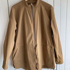 Lululemon women's light brown / tan drawstring jacket, large